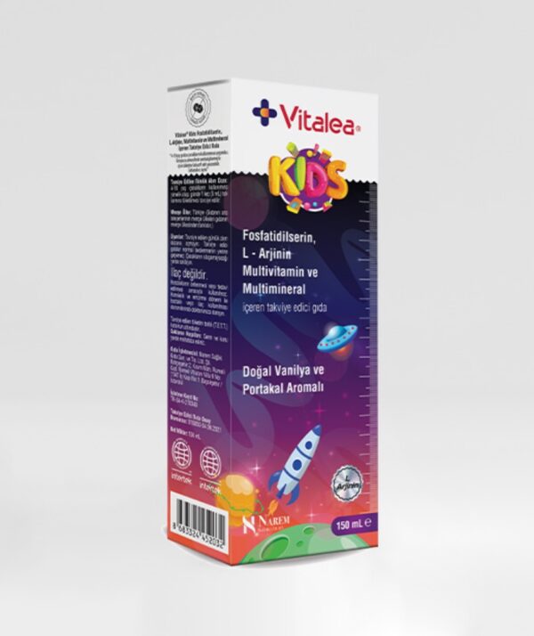 Vitalea kids multivitamin ve multimineral 150 ml şurup