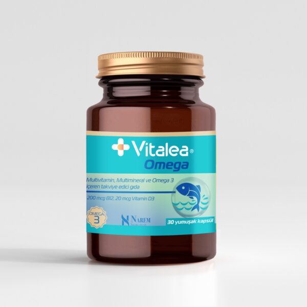 Vitalea omega-3 30 yumuşak kapsül