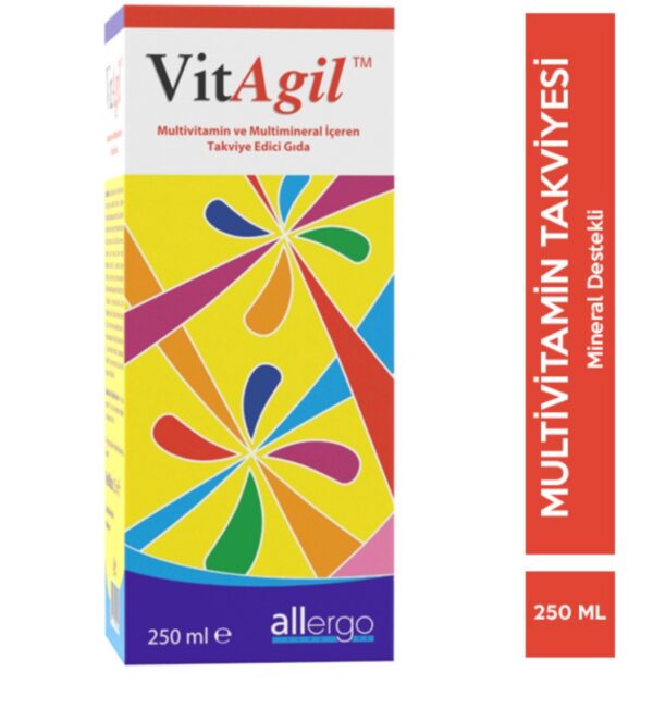Vitagil multivitamin- mineral şurup 250 ml