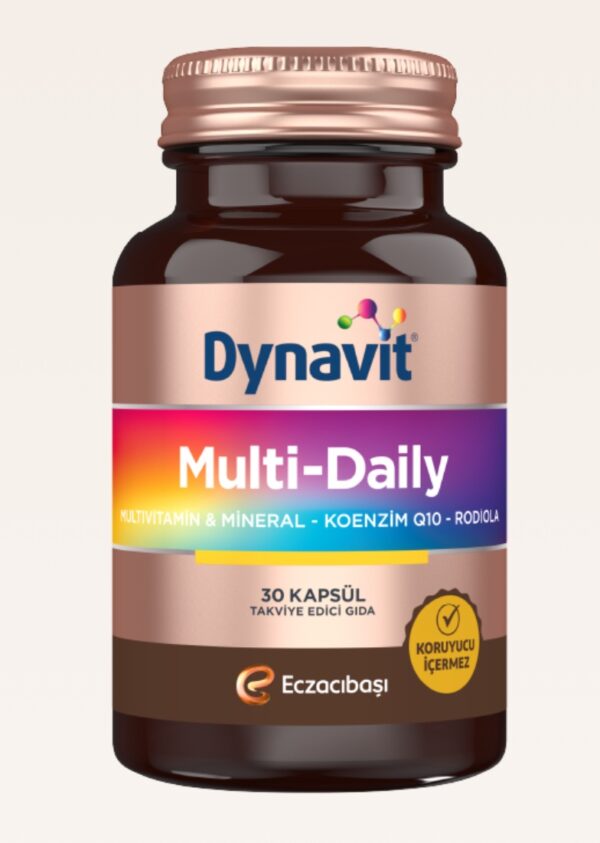 Dynavit multi daily multi vitamin & mineral 30 kapsül
