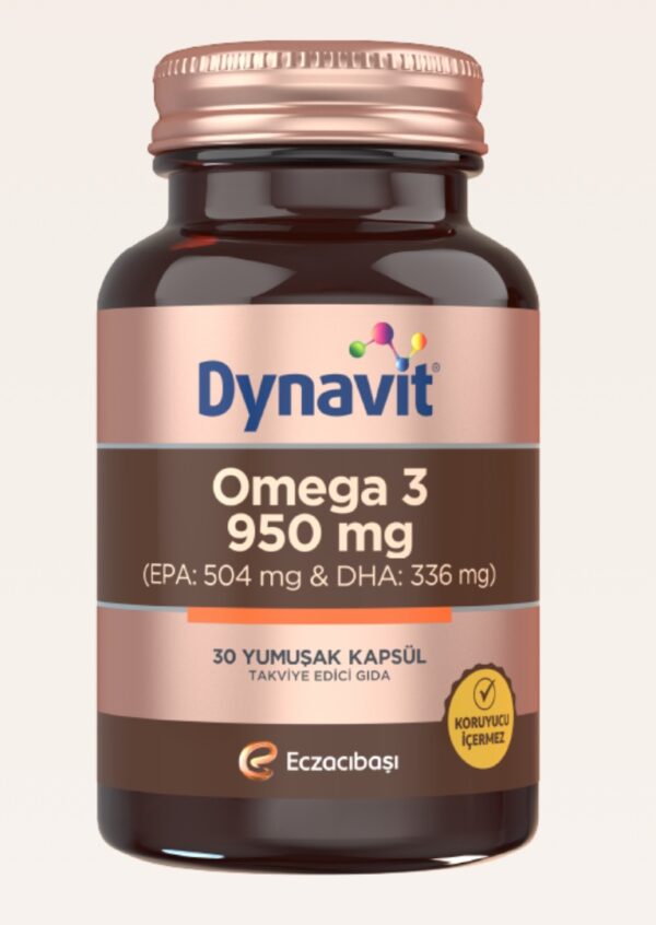 Dynavit omega-3 950 mg 30 kapsül