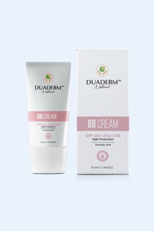 Duoderm BB cream yüz nude rengi SPF50 50 ml