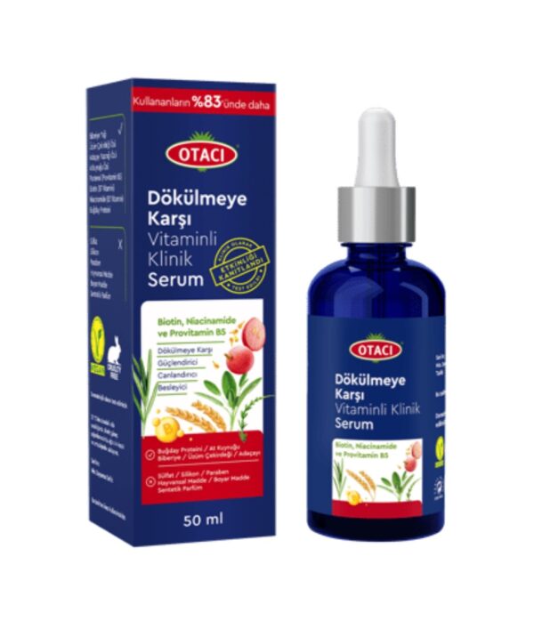 Otacı dökülmeye karşı klinik serum 50 ml