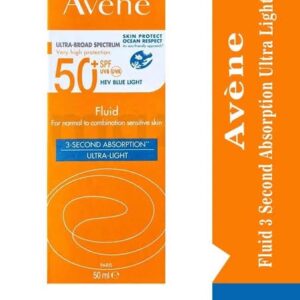 Avene fluid 3 second absorption ultra light spf50+ 50 ml