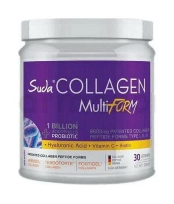 Suda collagen 2 al 1 öde multiform 2 x 300 gr kavanoz