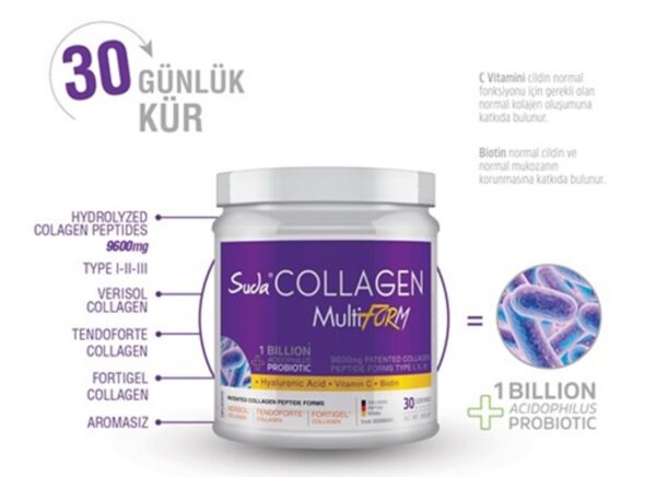 Suda collagen multiform aromasız 300 gr