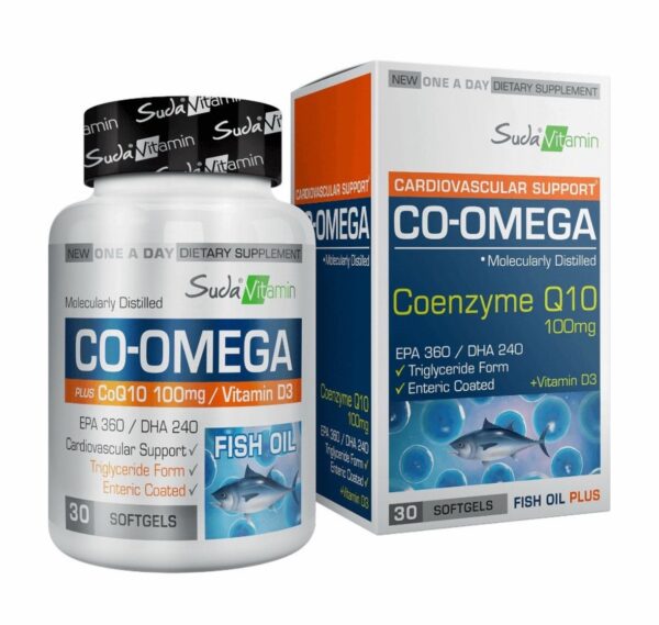 Suda vitamin co-omega coenzyme Q10 30 kapsül