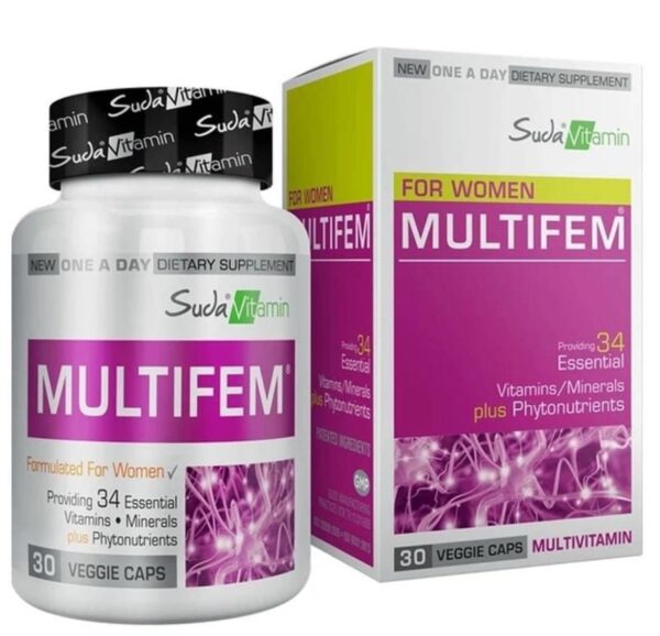 Suda vitamin multifem women 30 kapsül