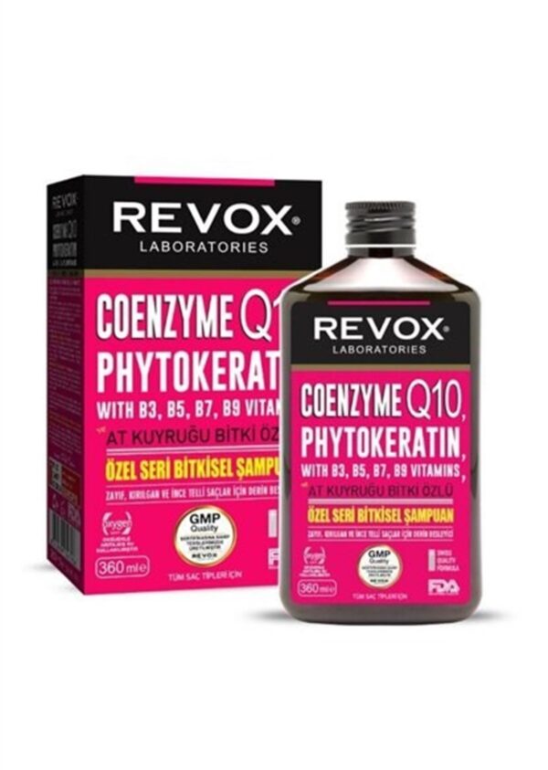 Revox coenzyme Q10 phytokeratin şampuanı 360 ml