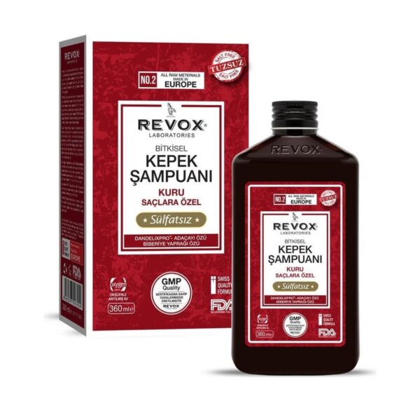 Revox kuru saçlara özel kepek şampuanı 360 ml